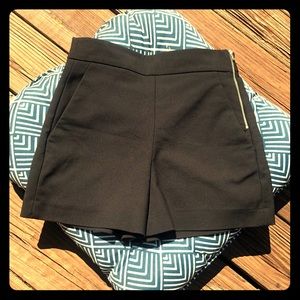 Zara Sleek and Classy Black Shorts